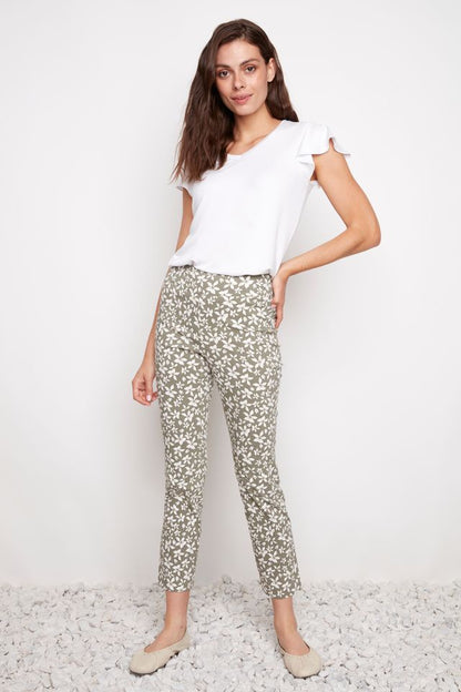 Wild Daisy Techno Vented Ankle Pant - Up!
