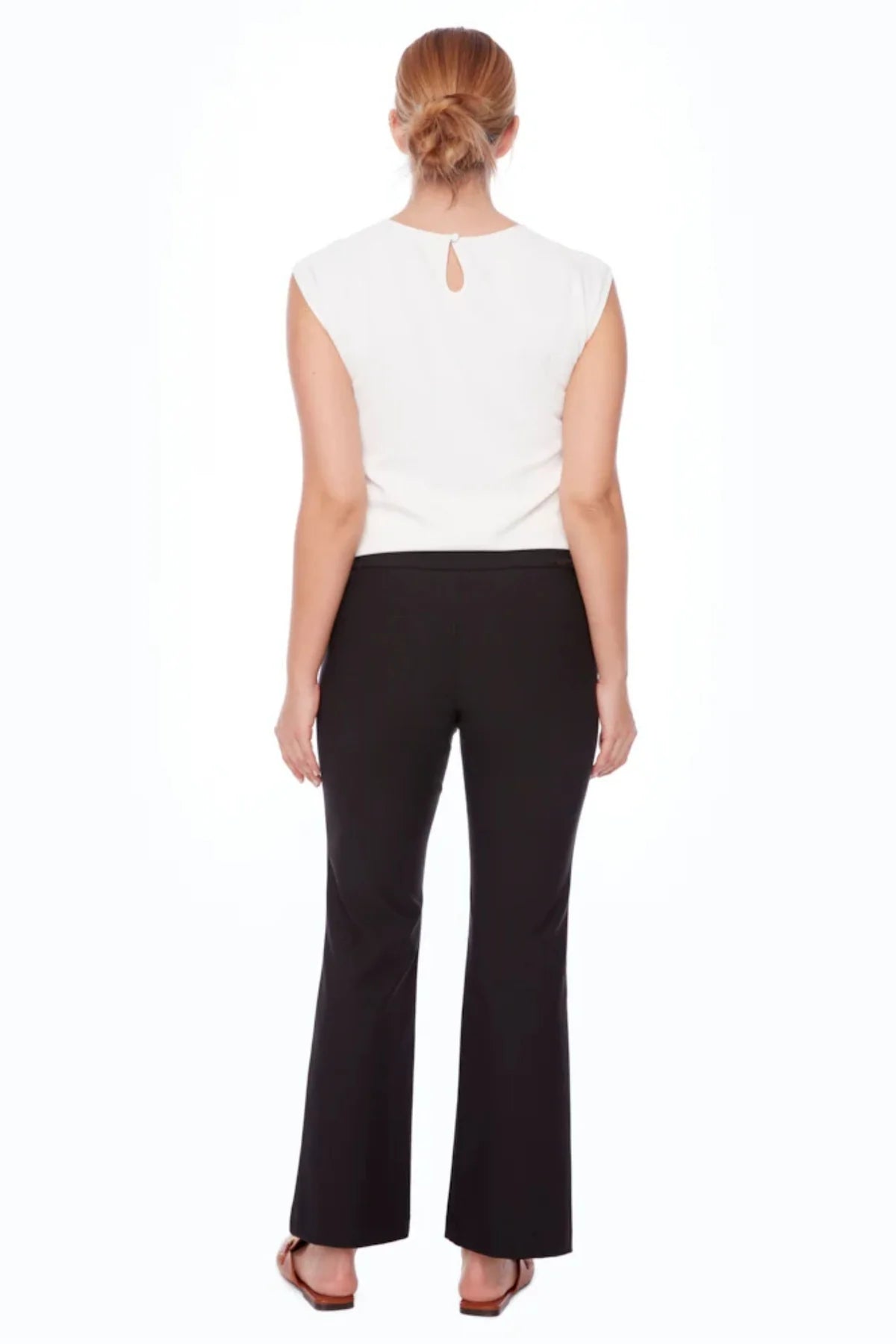 Precision Ponte Full-Length Bootcut Pant Up!