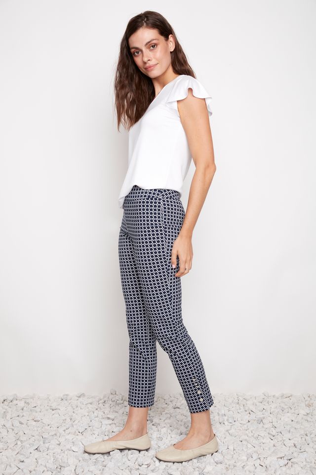 Coastal Techno Button-Vent Ankle Pant - Up!
