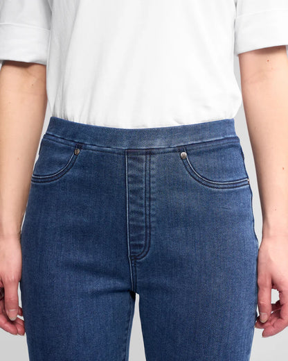 Bay Pull On Brushed Indigo - Vassalli