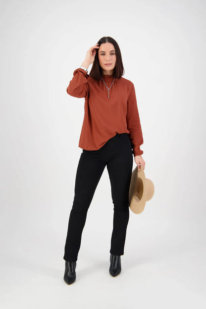 Bay Knit Pull On Black - Vassalli
