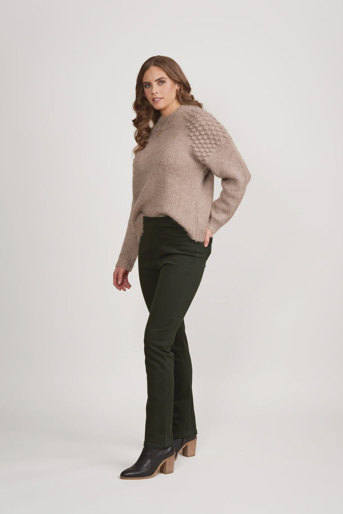 Bay Knit Pull On Forest - Vassalli