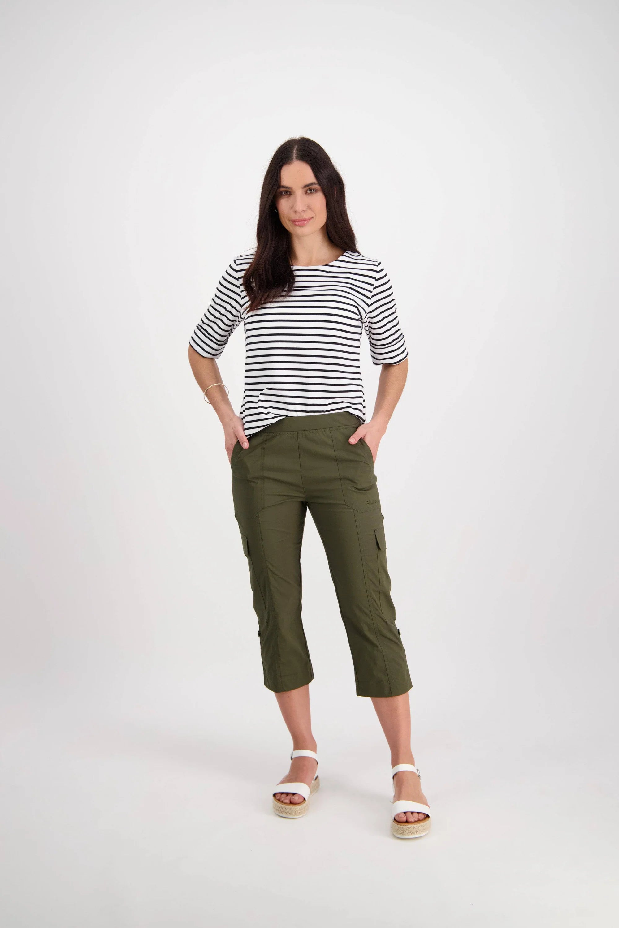 5710P Poplin Pull-On Cargo Pant