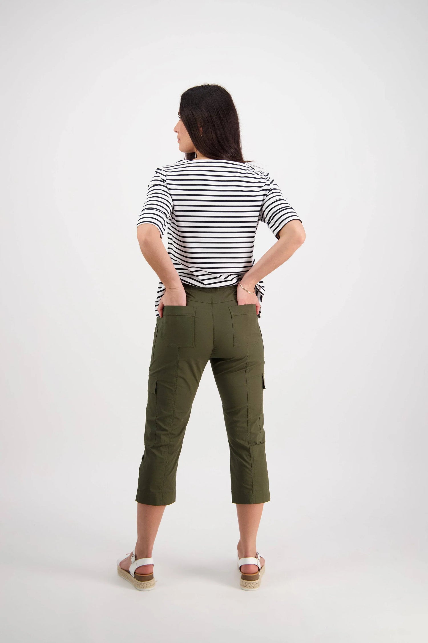 5710P Poplin Pull-On Cargo Pant
