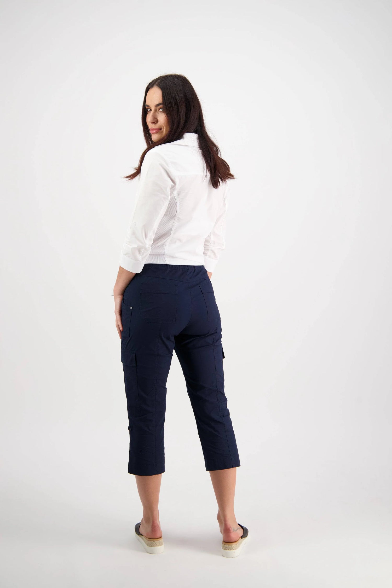 5710P Poplin Pull-On Cargo Pant