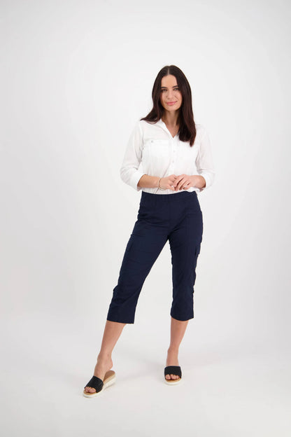 5710P Poplin Pull-On Cargo Pant