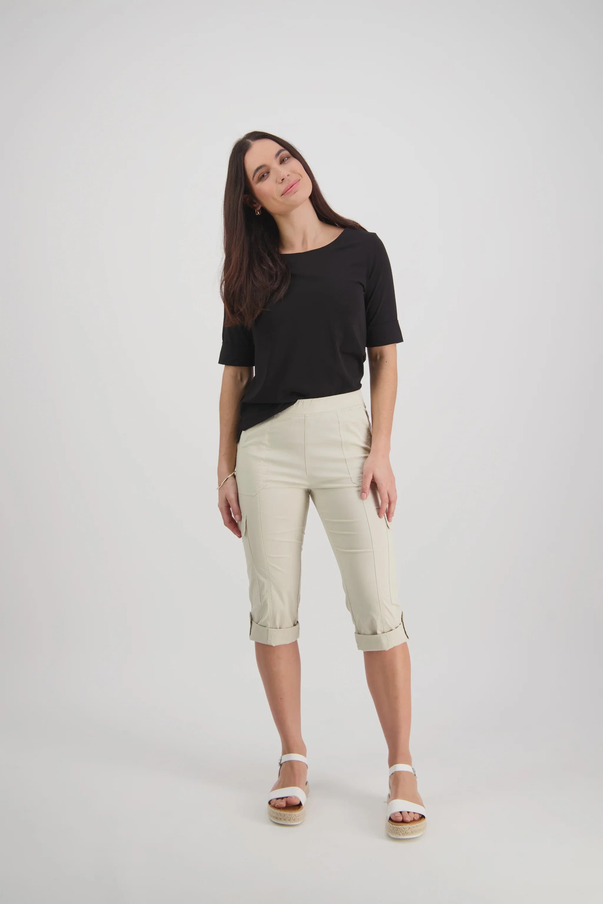 5710P Poplin Pull-On Cargo Pant