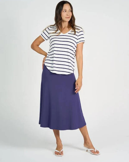 Veronica Bamboo V Neck Tee