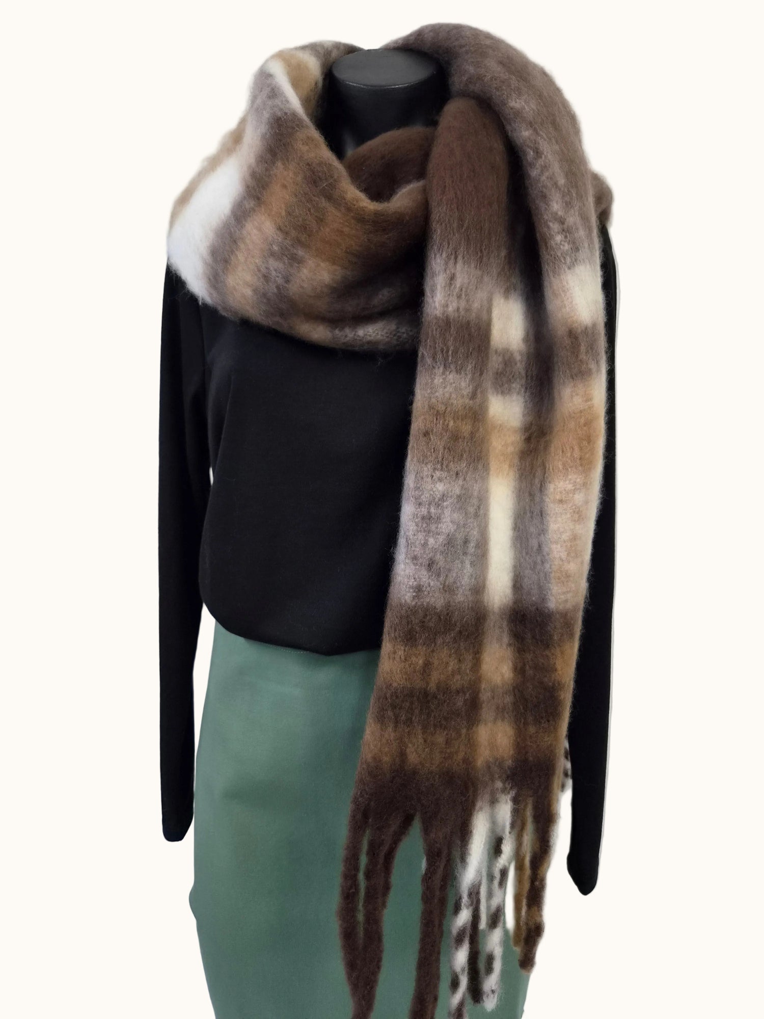 Thick Winter Scarf - Cinnamon Creations