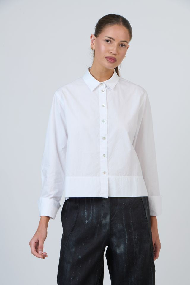 White Linen Shirt Naturals by O &amp; J