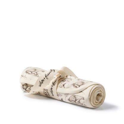 Organic Bunny Rug Foxglove Forest - Wilson + Frenchy