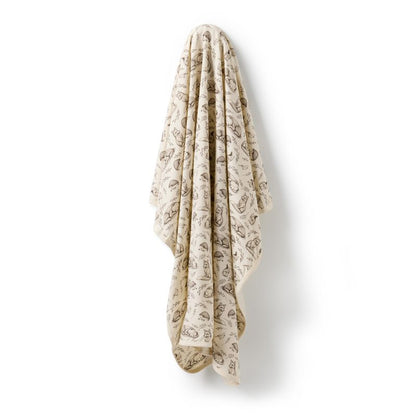 Organic Bunny Rug Foxglove Forest - Wilson + Frenchy