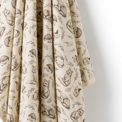 Organic Bunny Rug Foxglove Forest - Wilson + Frenchy