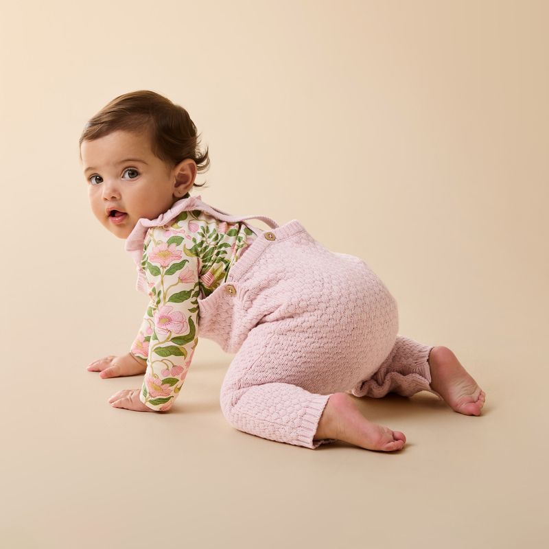 Organic Bodysuit Ma Fleur - Wilson + Frenchy