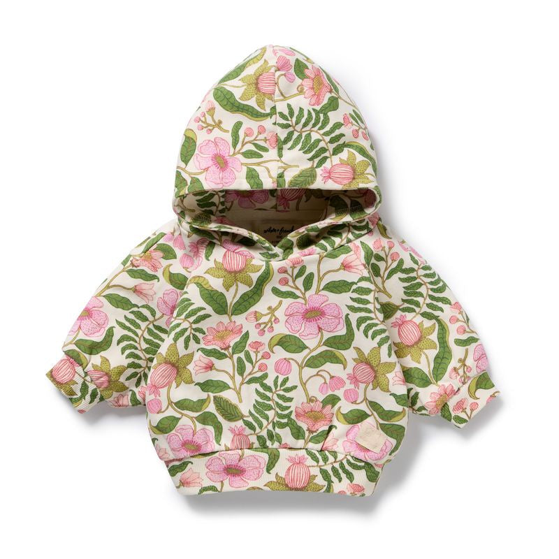 Hooded Terry Sweat Ma Fleur - Wilson + Frenchy