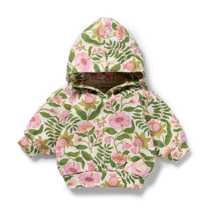Hooded Terry Sweat Ma Fleur - Wilson + Frenchy