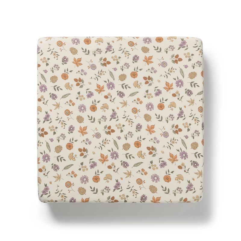 Organic Cot Sheet Maple Glow - Wilson + Frenchy