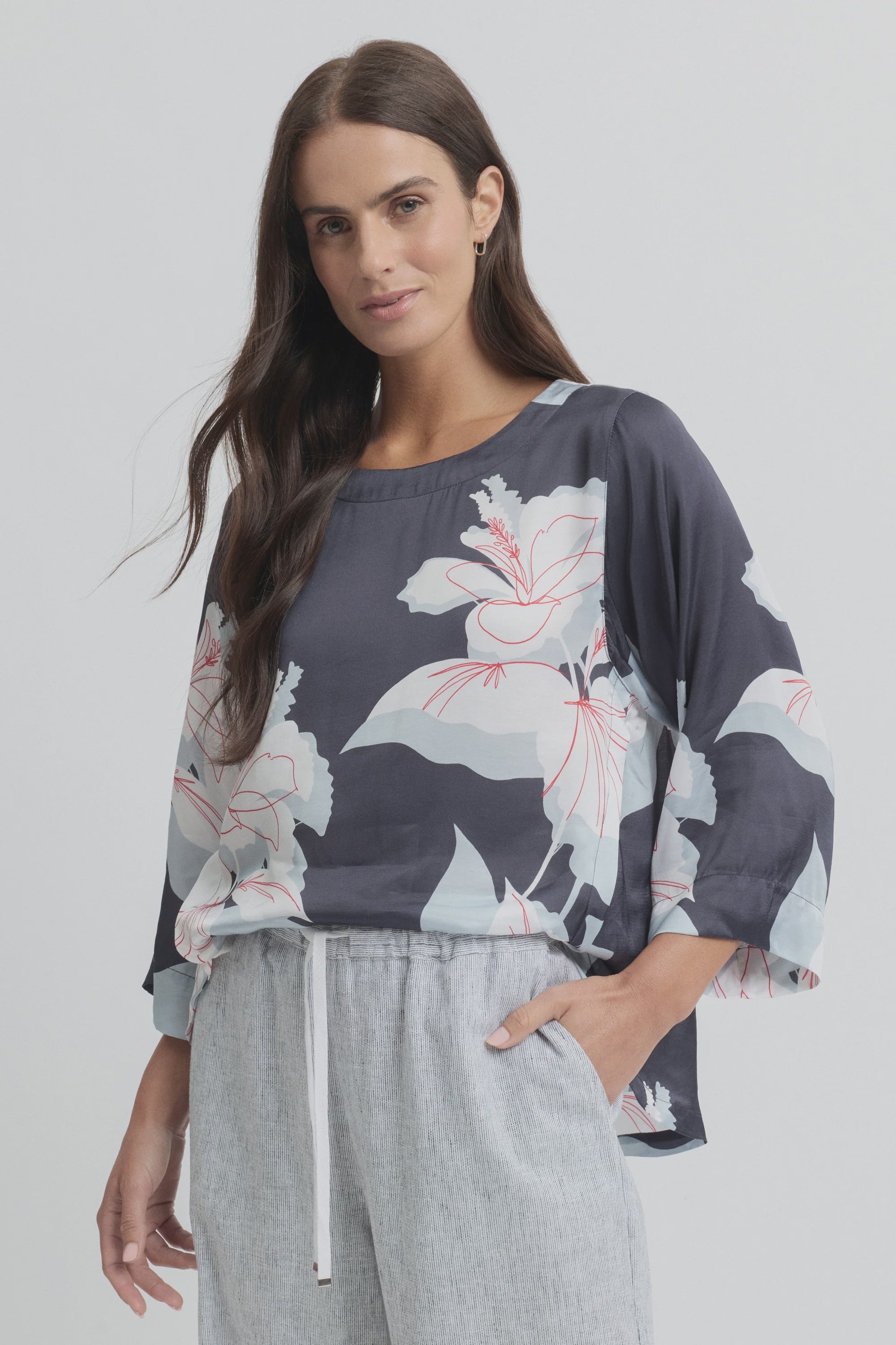 Native Top Native Print - Yarra Trail