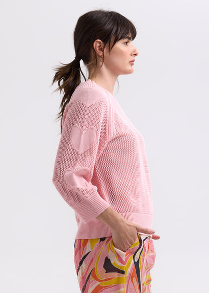 ZP7717 Hearts On My Sleeve Top