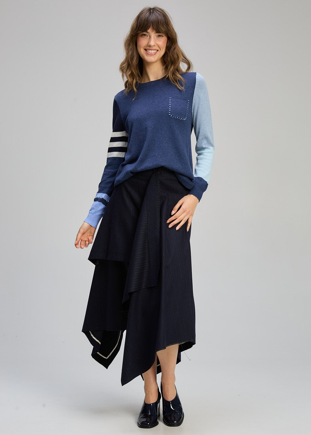 Pocket Detail Jumper ZP8124 Zaket &amp; Plover