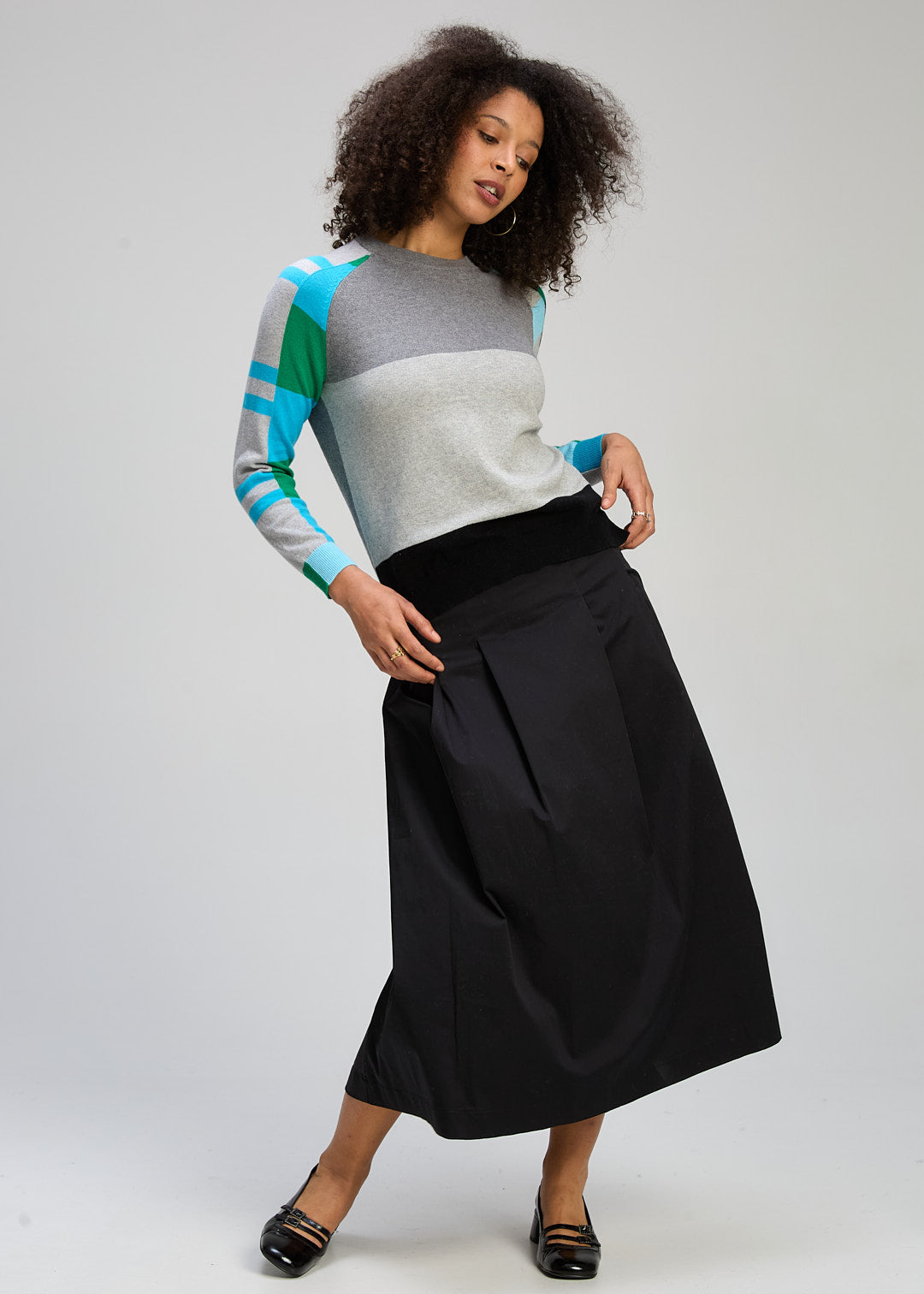 Colour Block Jumper - Zaket &amp; Plover