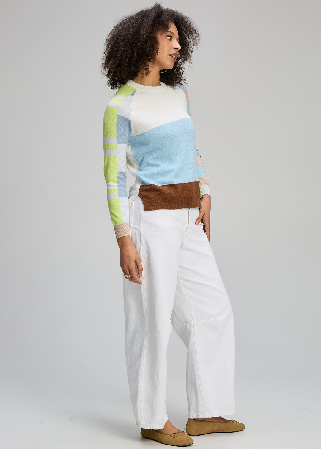 Colour Block Jumper - Zaket &amp; Plover