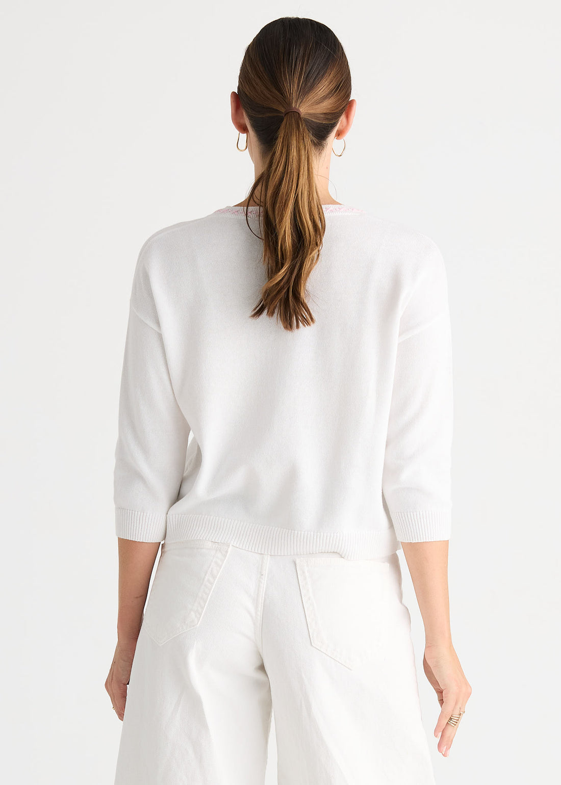 Island Cardi White - Zaket &amp; Plover