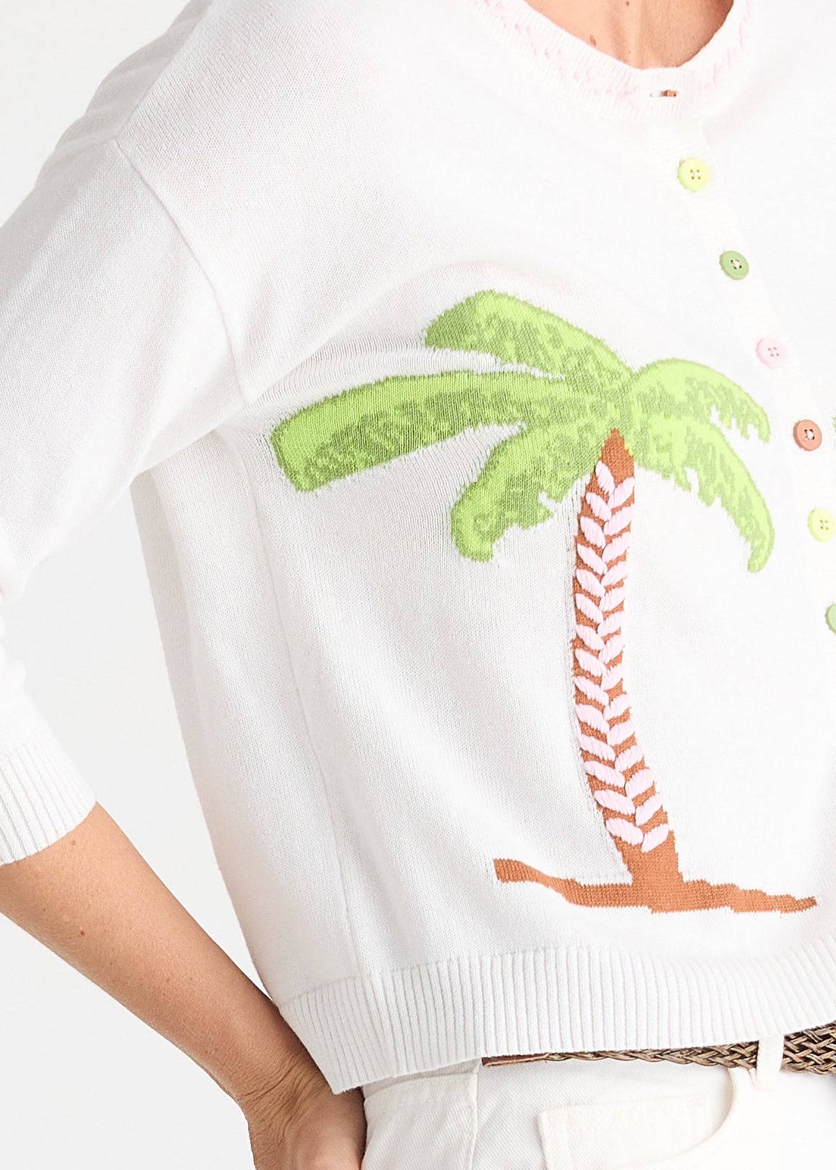 Island Cardi White - Zaket &amp; Plover