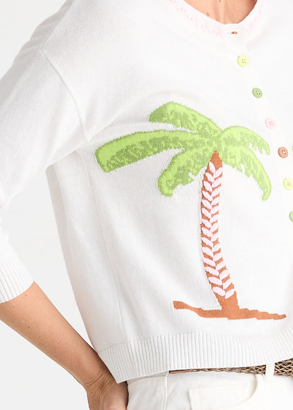 Island Cardi White - Zaket &amp; Plover