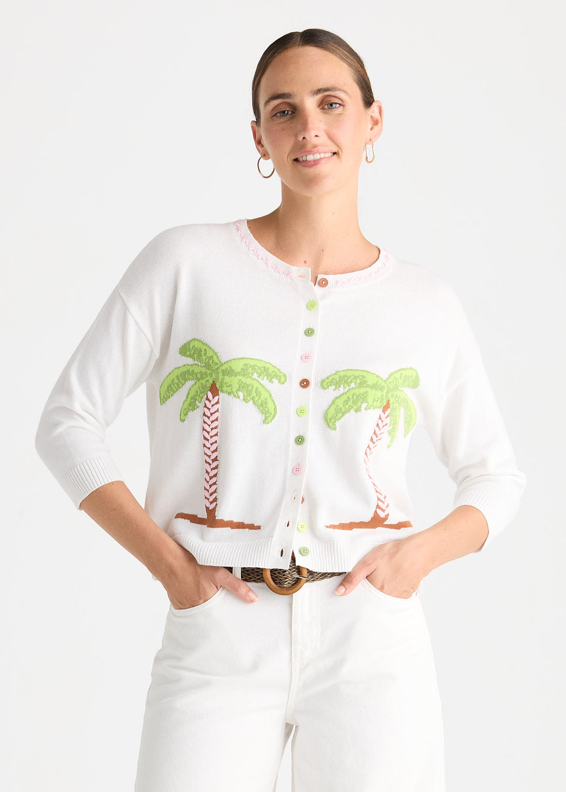 Island Cardi White - Zaket &amp; Plover
