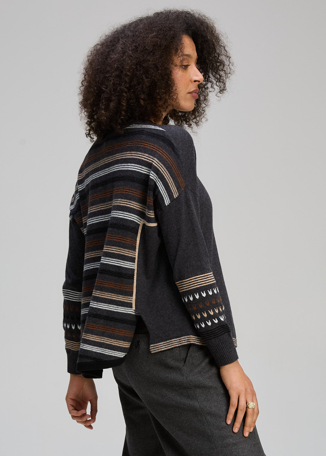 Textured Swing Jumper - Zaket &amp; Plover