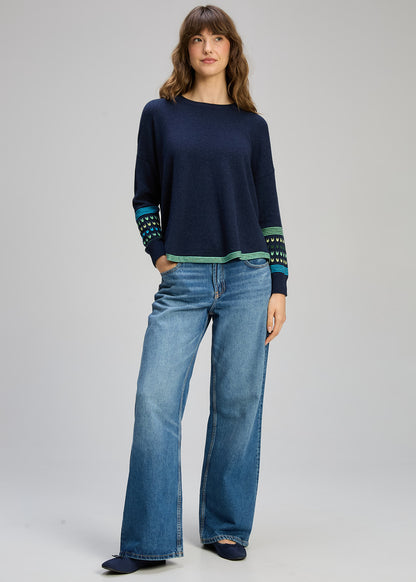 Textured Swing Jumper - Zaket &amp; Plover