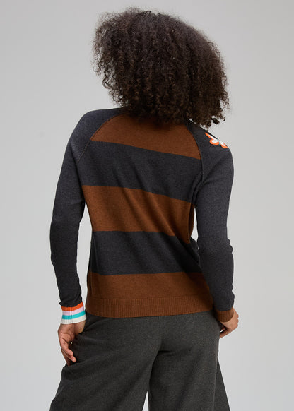 Good Energy Cardi Charcoal Zaket &amp; Plover