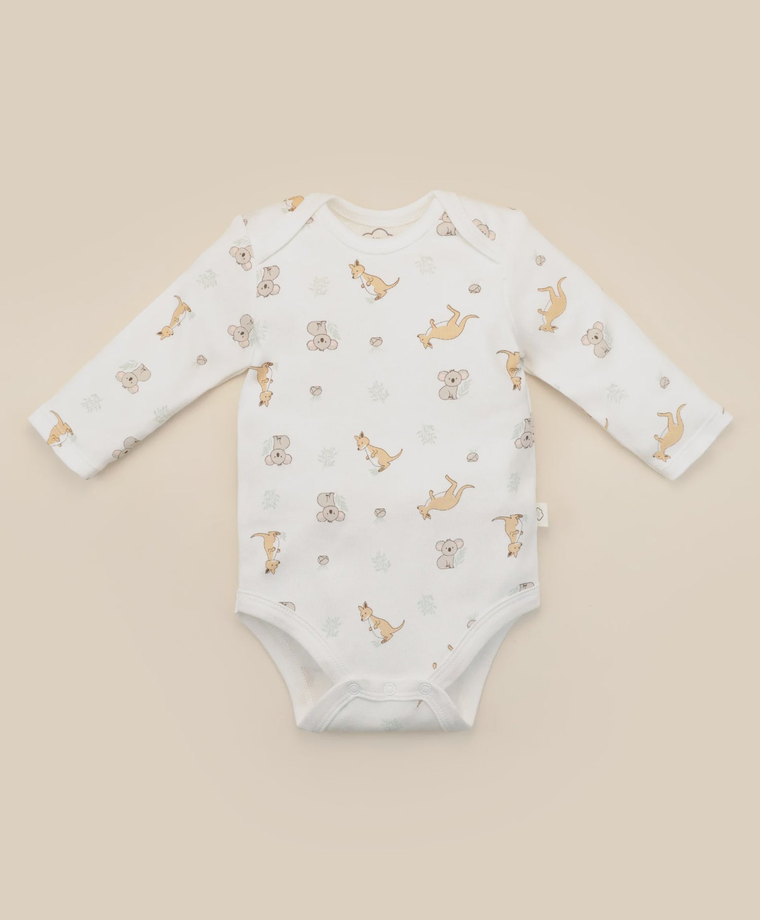 Bodysuit L/S Kangaroo &amp; koala