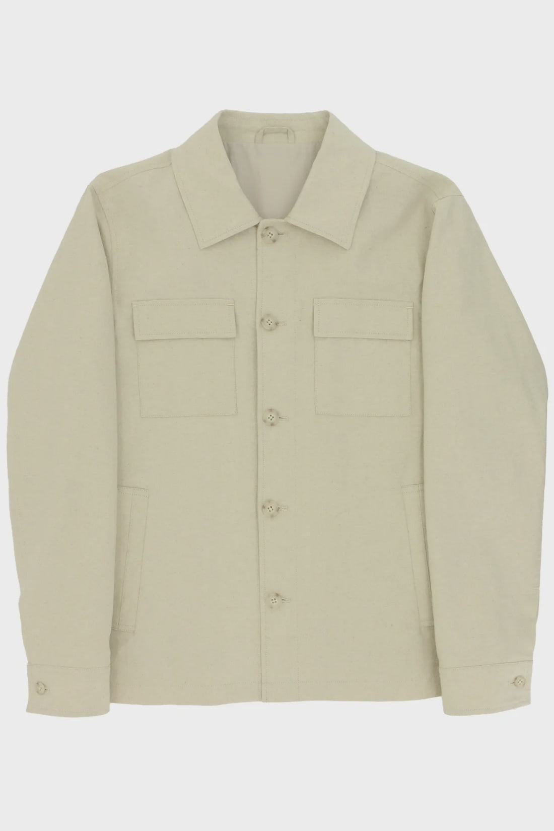 Chase Linen Cotton Jacket Natural - Boston