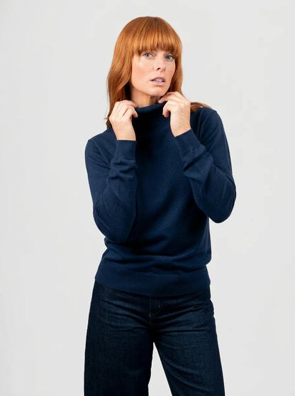 Rosie Roll Neck Pullover - Bridge &amp; Lord