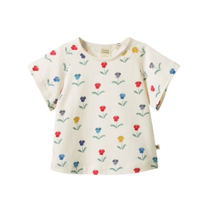 Juniper Tee Delphine Blooms Print Swannies Merimbula