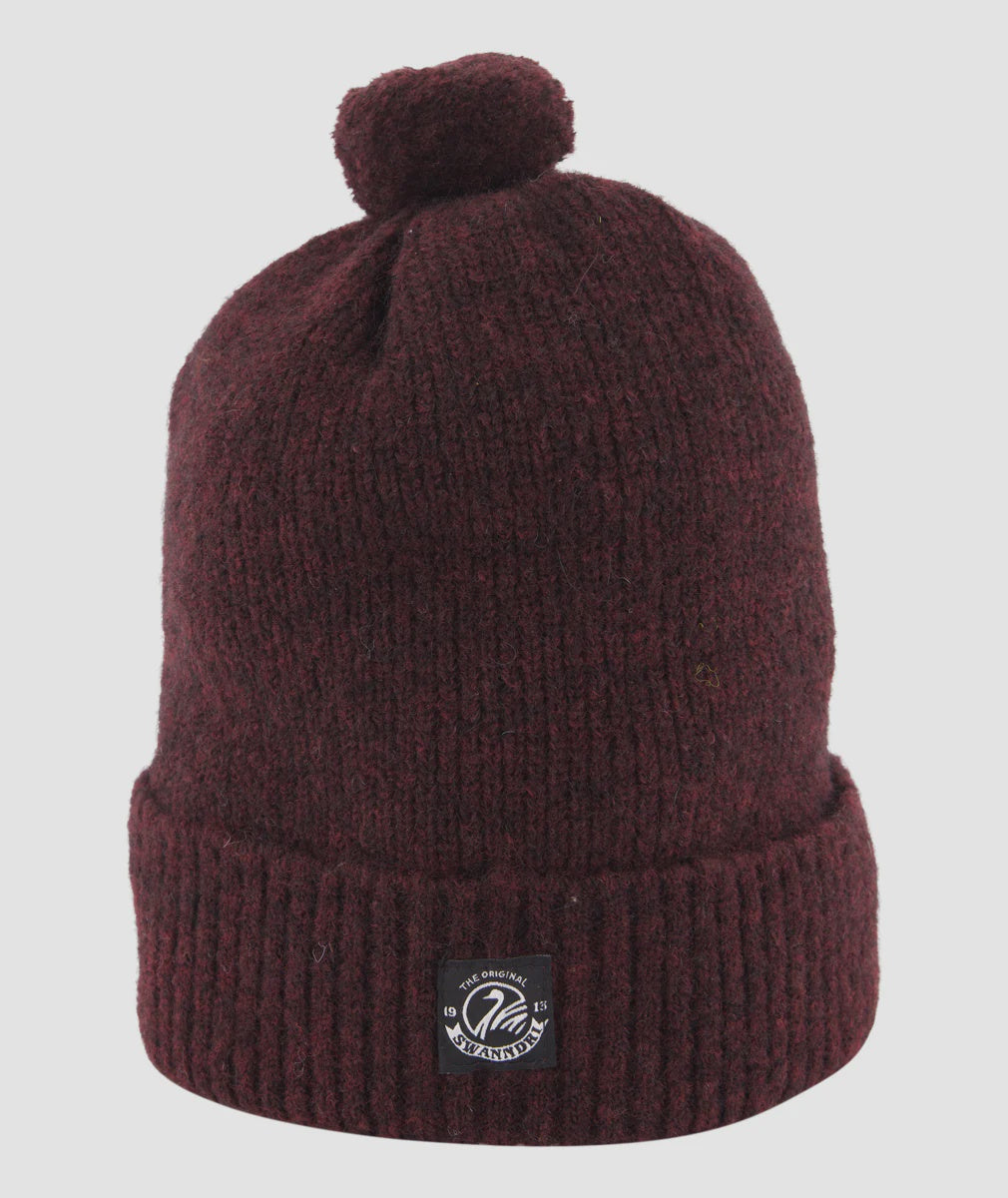 Hutton Turn Up Bobble Beanie - Swanndri