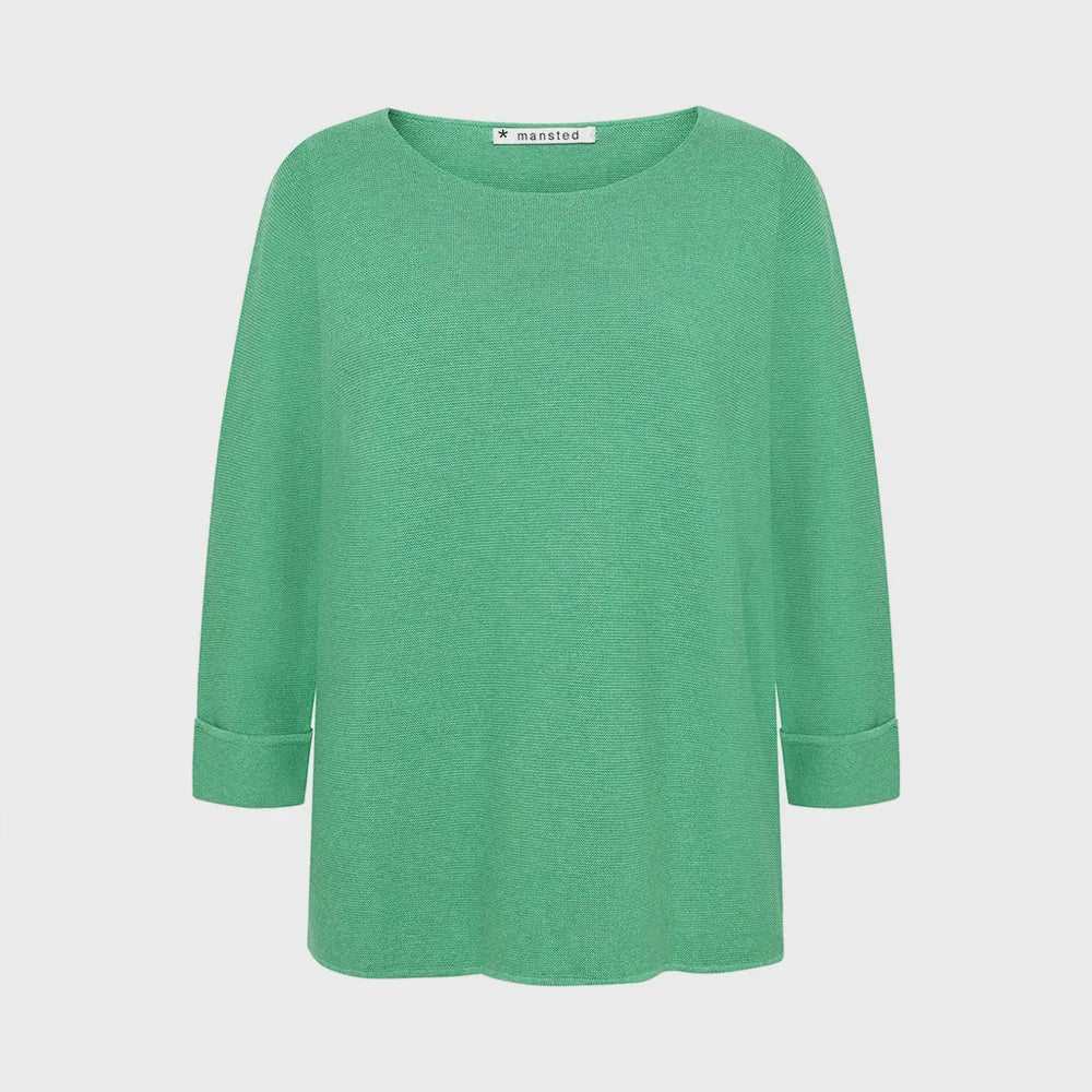 Moriko Eco Links Crew Green - Mansted