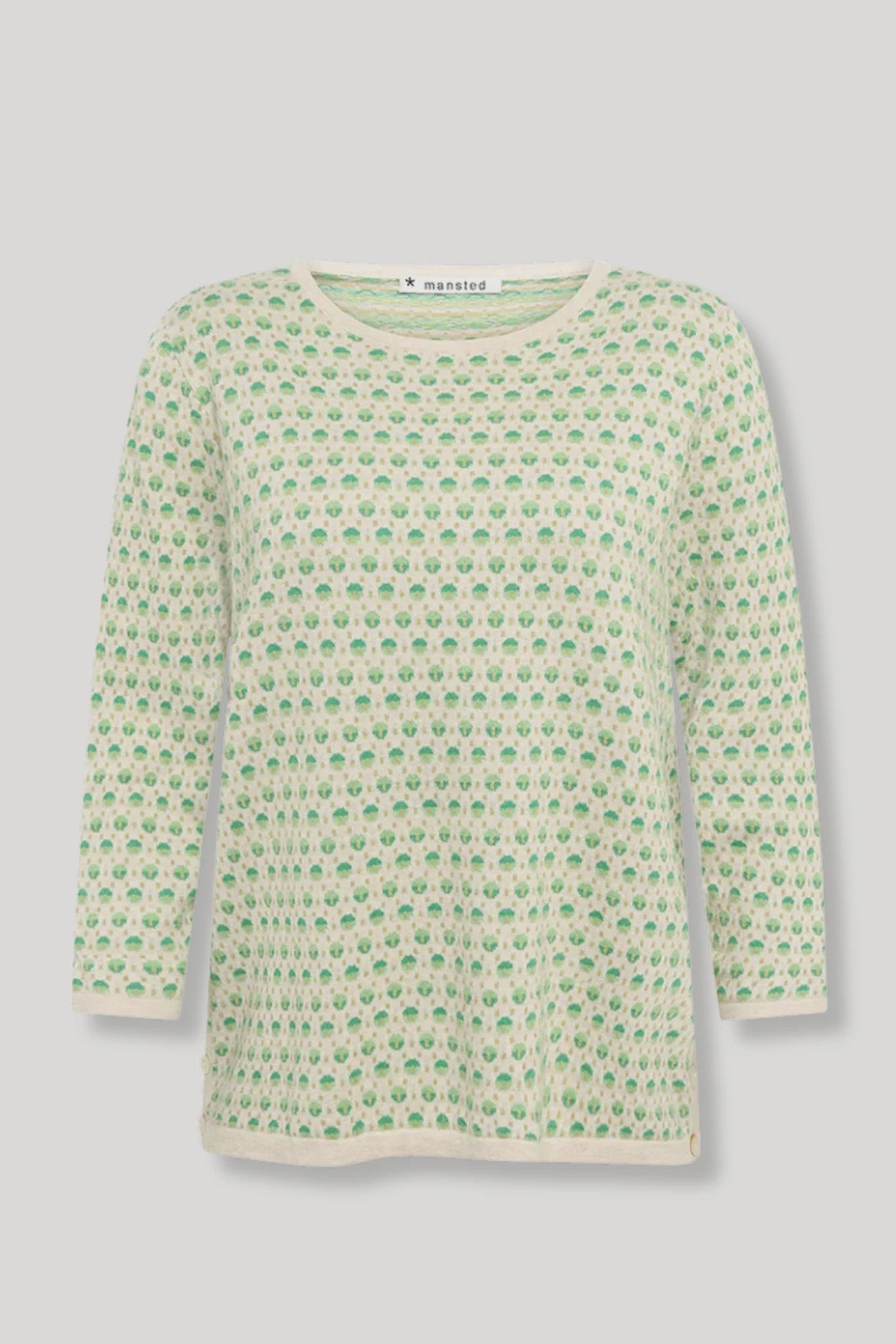 Pomme Eco Dash Dot Crew Leaf - Mansted