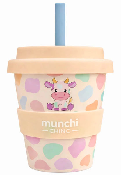 Munchi Babychino Cup w/ Silicone Straw (4oz)