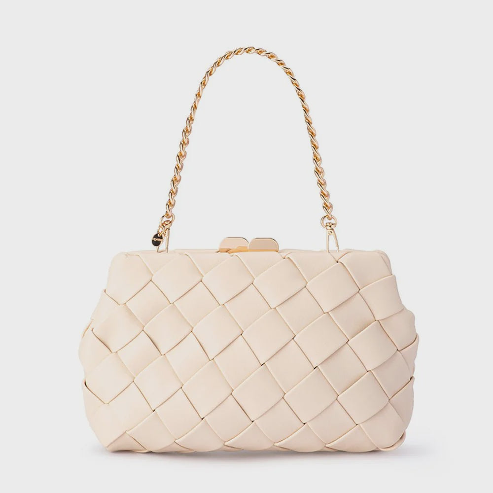 Quinn Woven Clutch - Olga Berg