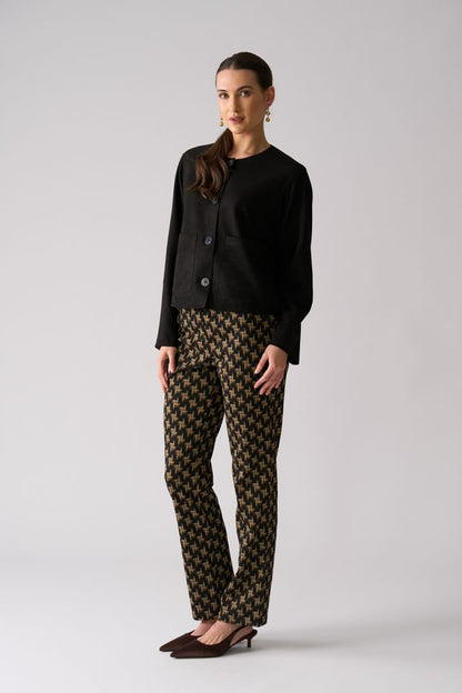 Looking Suede Jacket Foil