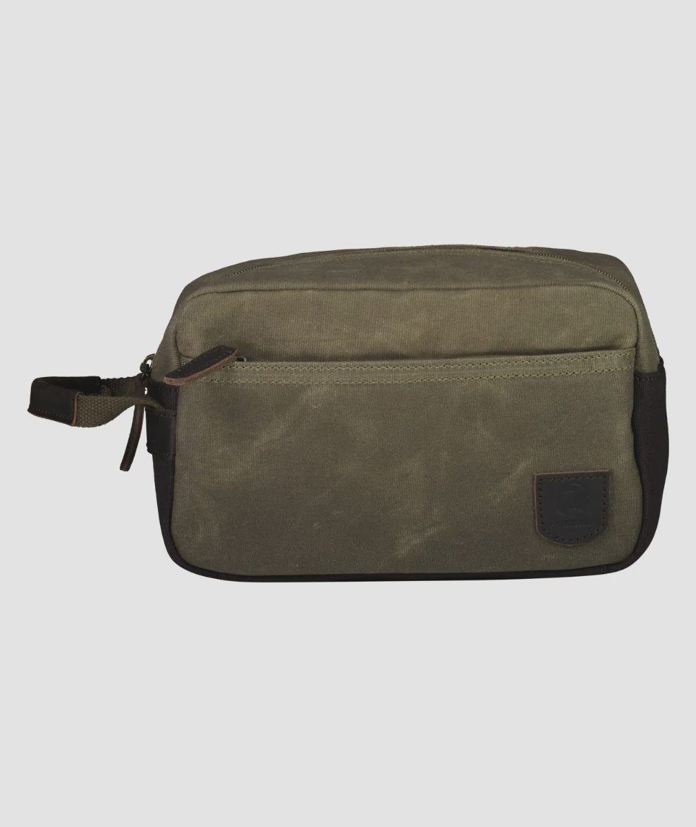 Island Bay Wash Bag Taupe Swanndri