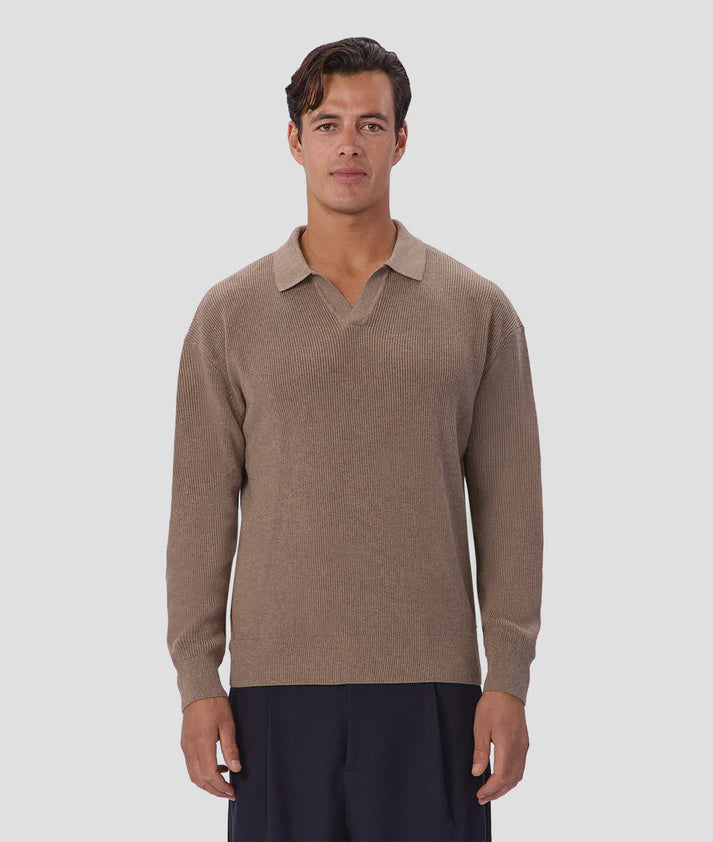 The New England Polo Neck Knit – Industrie