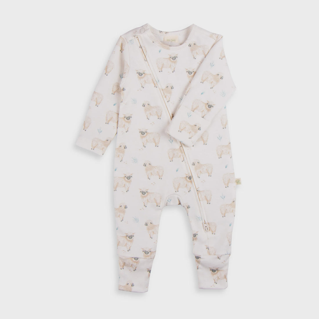 Zipsuit L/S Go to Sheep Tiny Twig