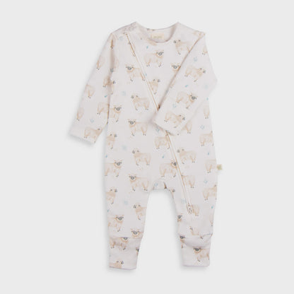 Zipsuit L/S Go to Sheep Tiny Twig