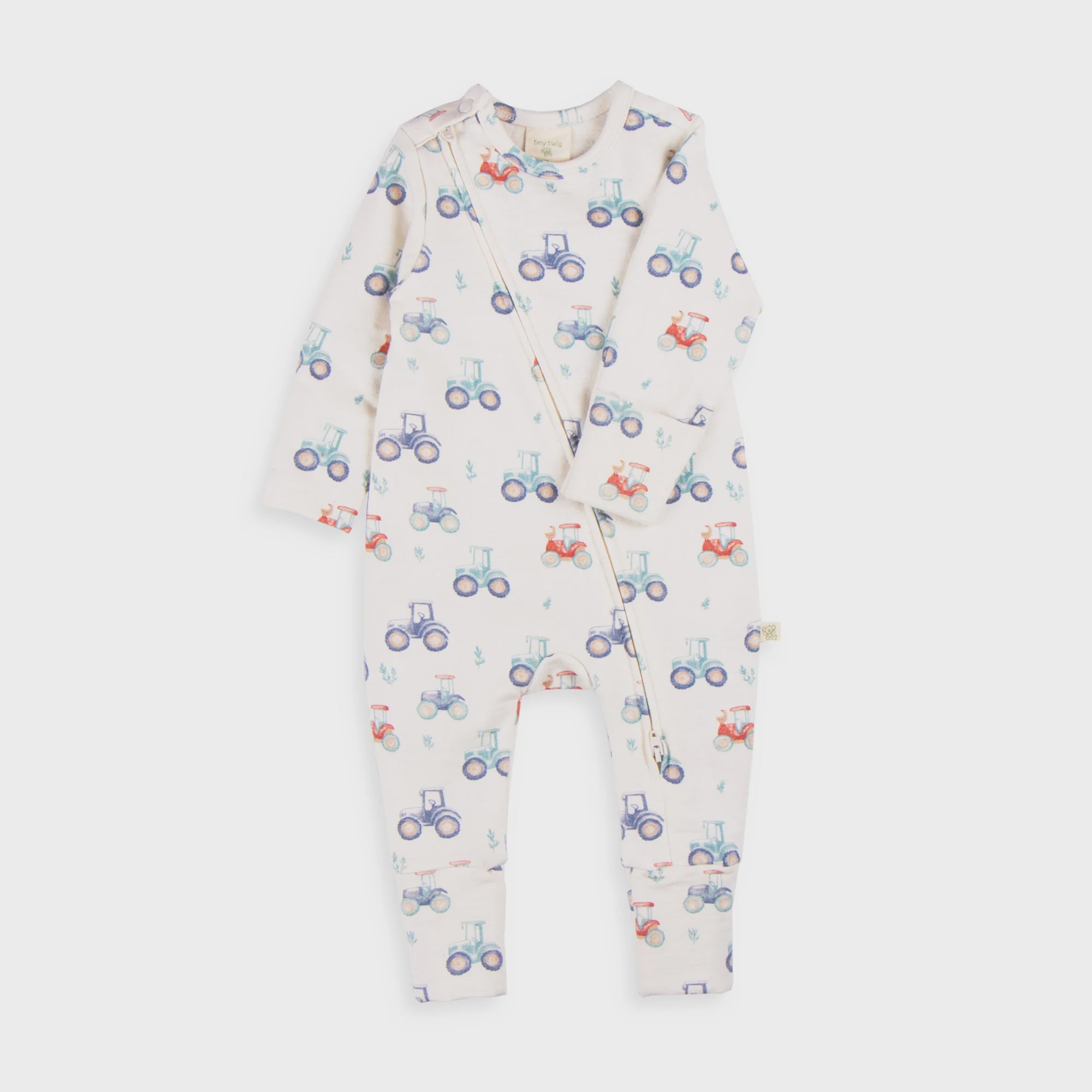Zipsuit L/S Harvest Time Tiny Twig