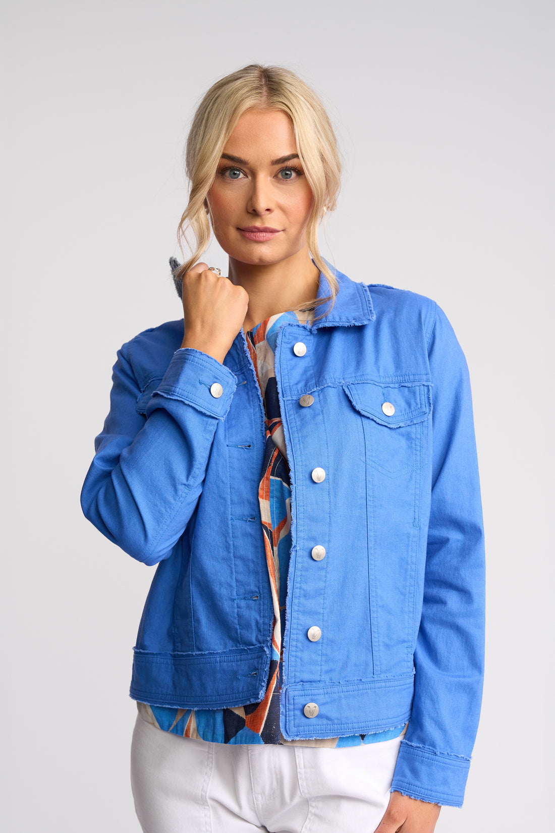 Aura Jacket French Blue - Vassalli
