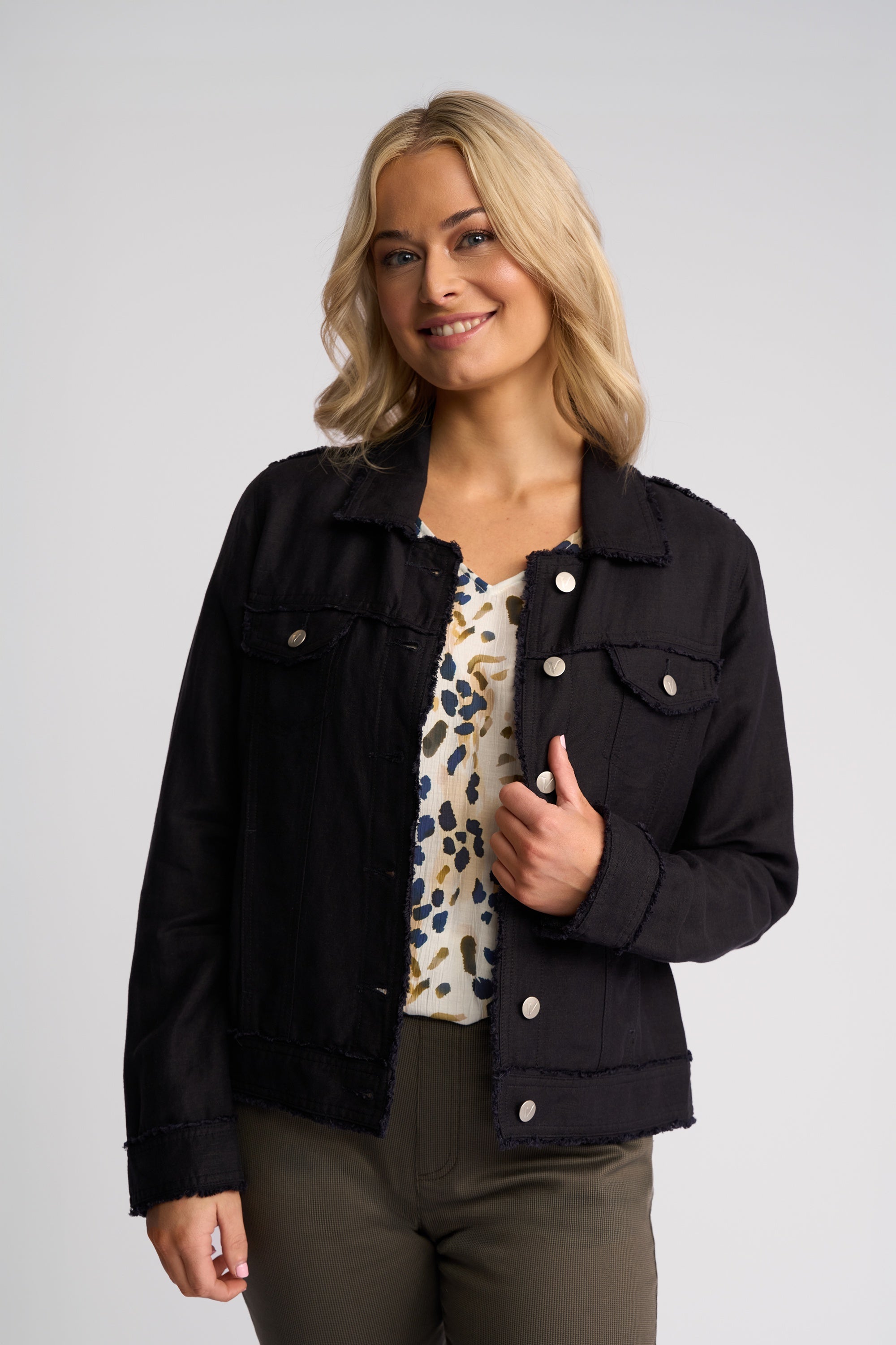 Aura Jacket Navy - Vassalli